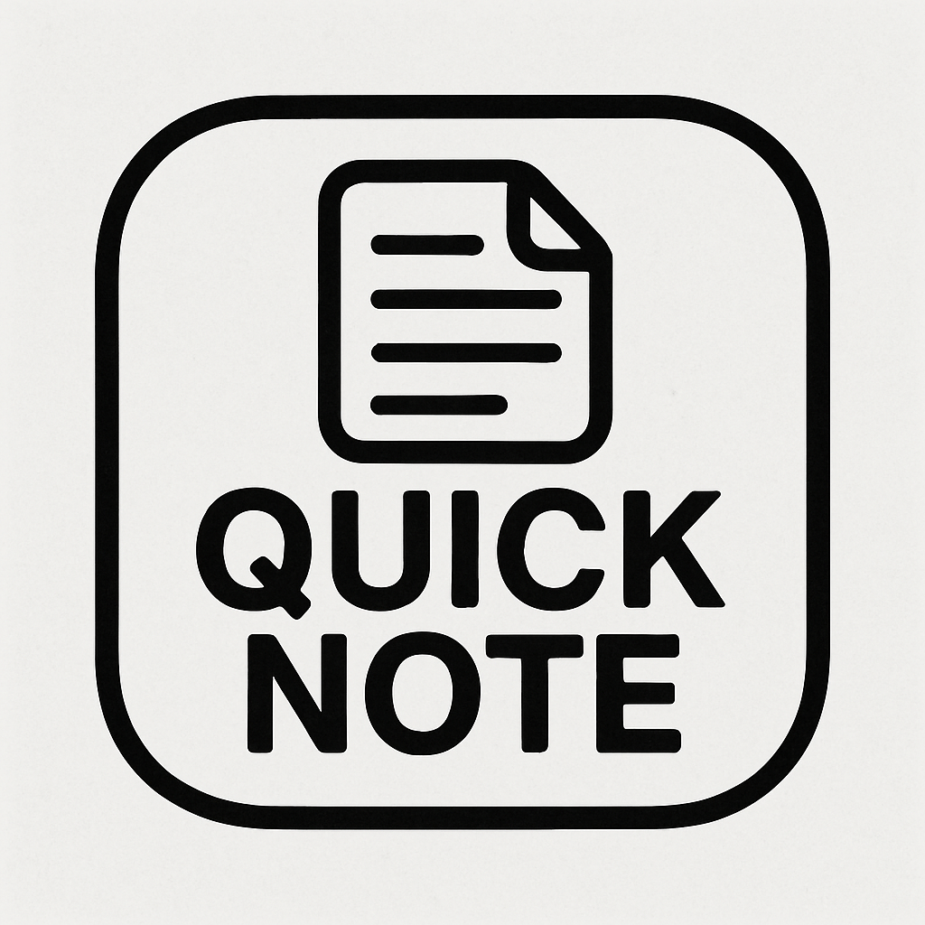 Quick Note 