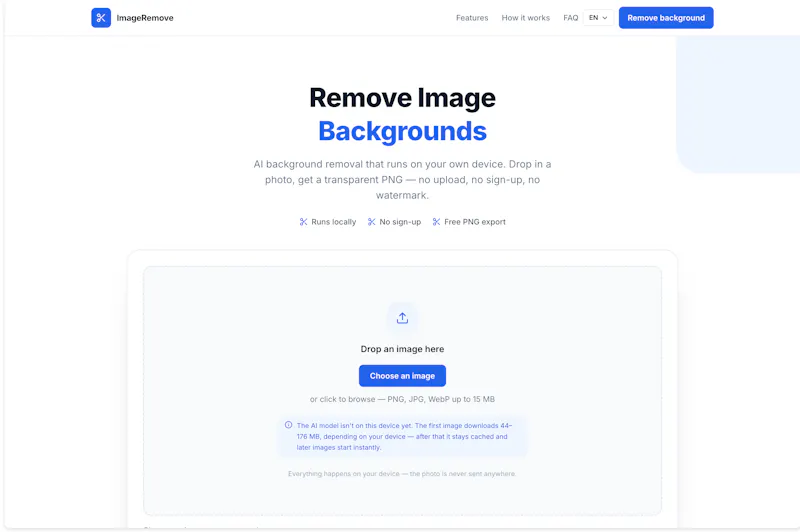 ImageRemove screenshot 1