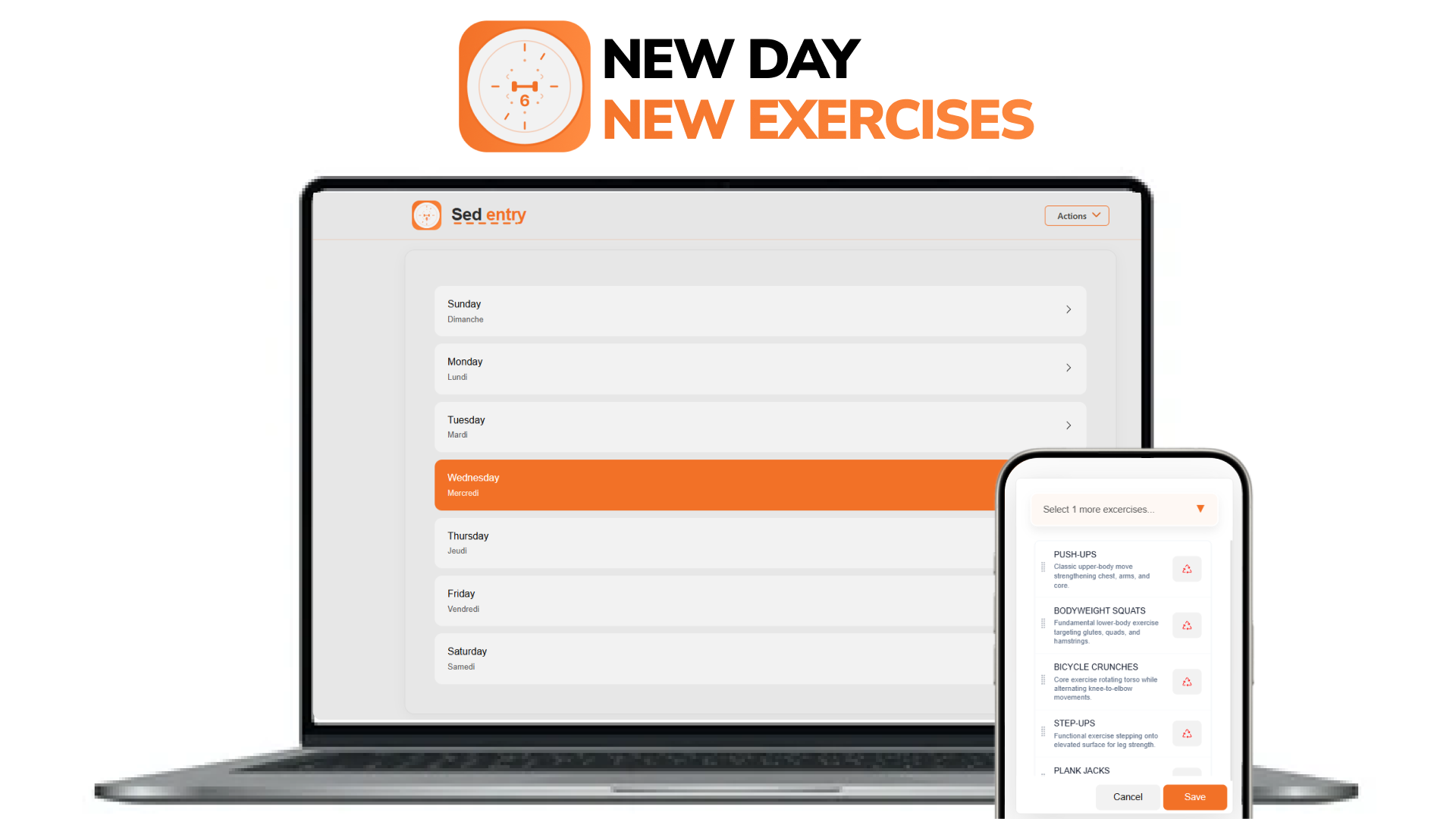 Média Sédentaire - Application de fitness d'entraînement rapide 2