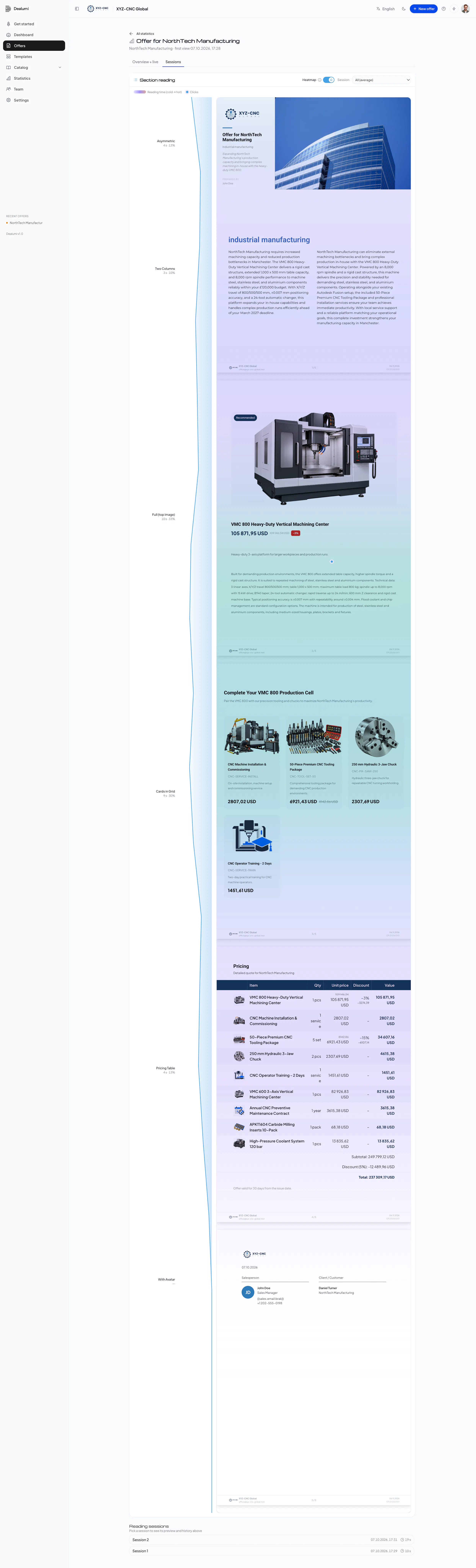 Dealumi: Data-Driven B2B Proposals gallery image