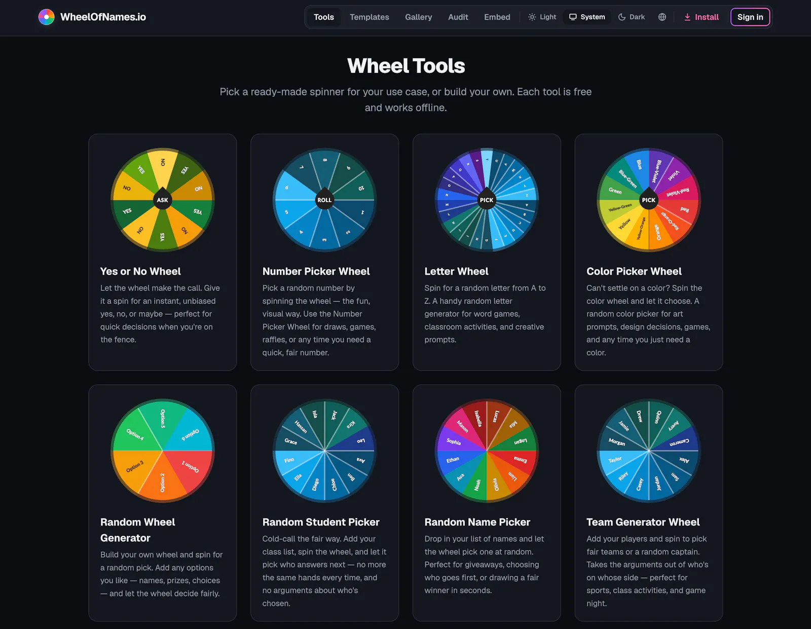 Wheel of Names screenshot 3