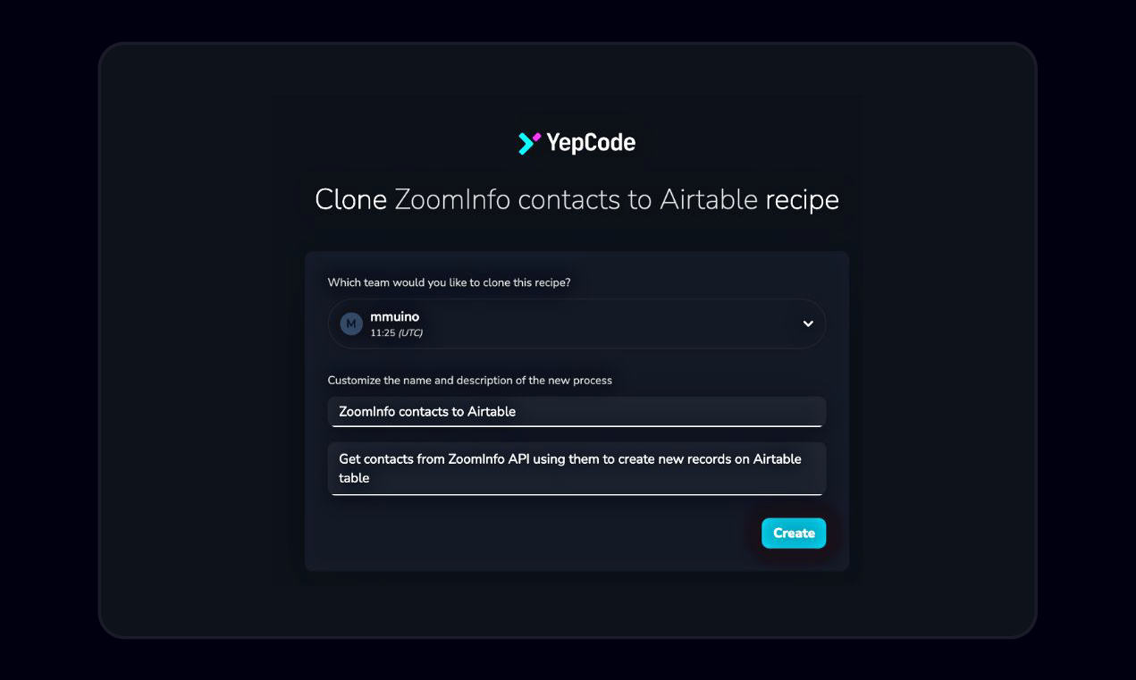 Yepcode食谱媒体5