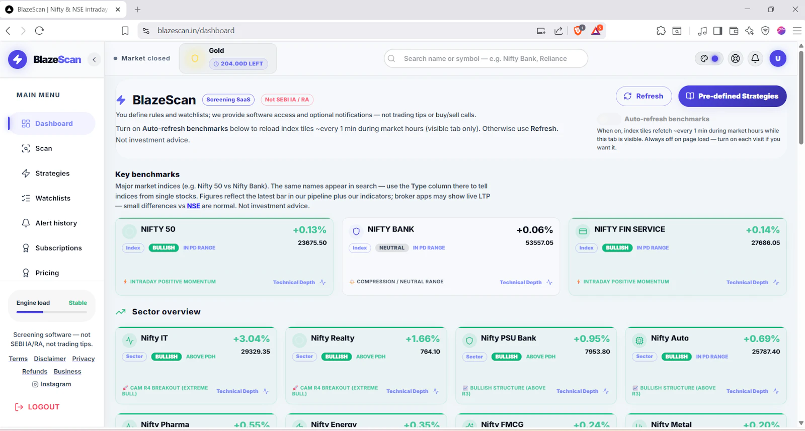 BlazeScan screenshot 1