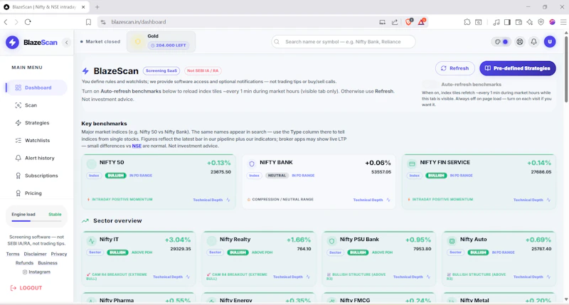 BlazeScan screenshot 1
