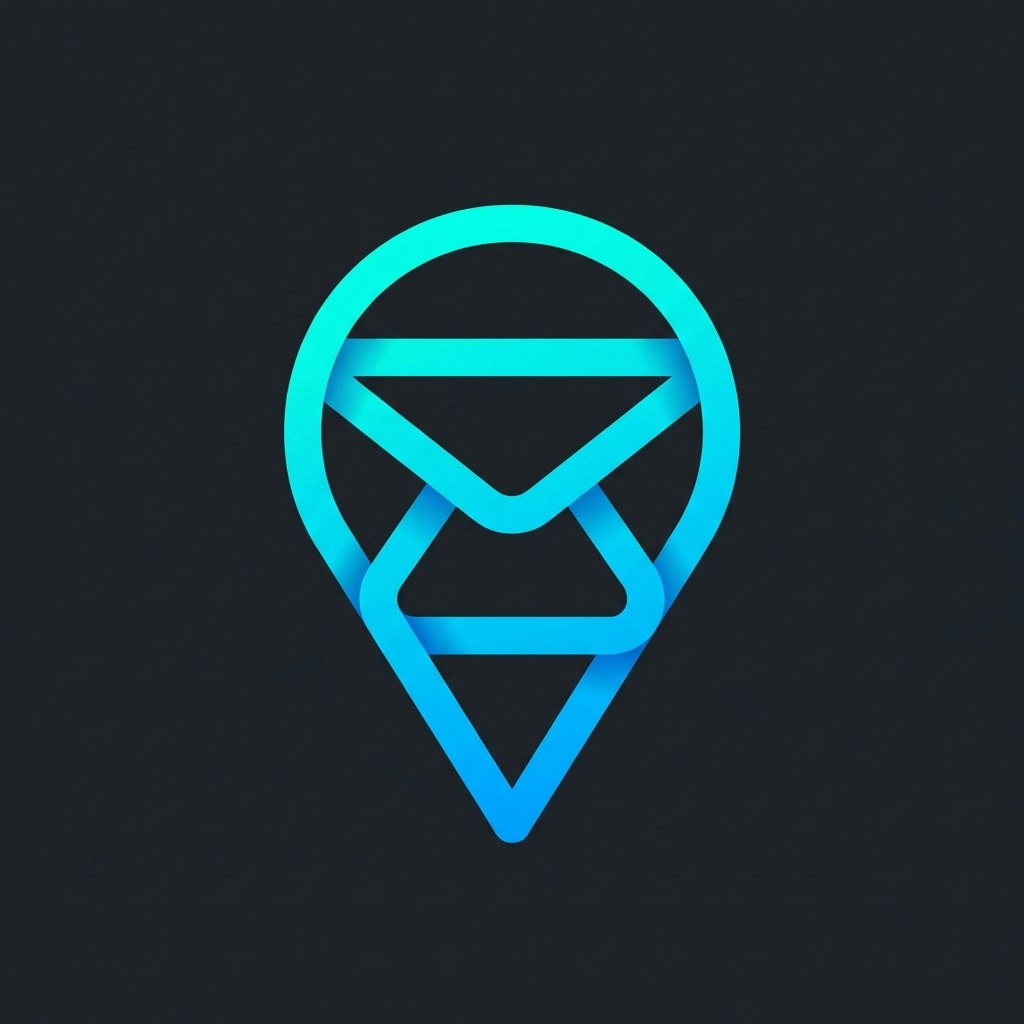 Postal Code Finder FREE - Product Hunt launch logo and brand identity