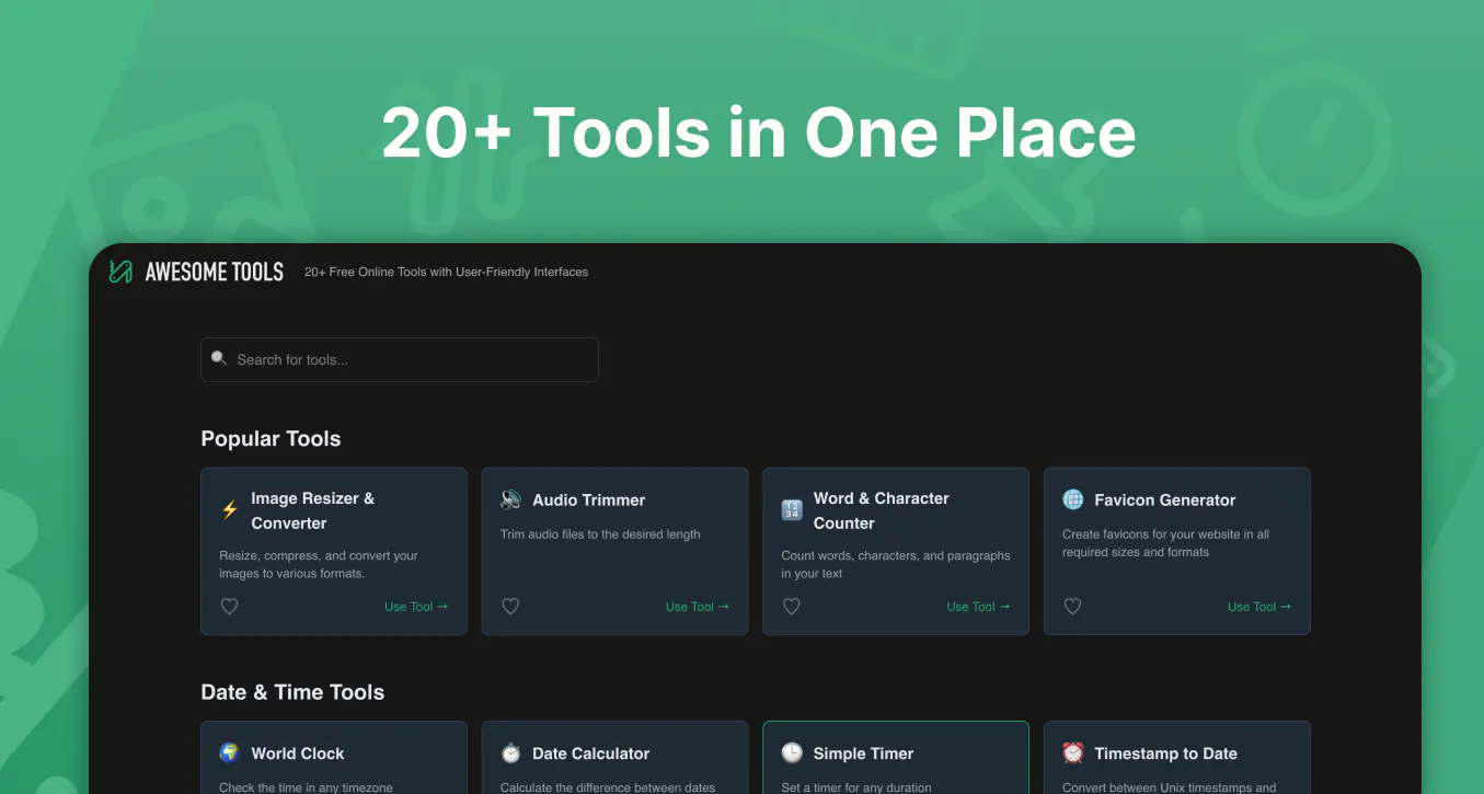 Awesome Tools gallery image