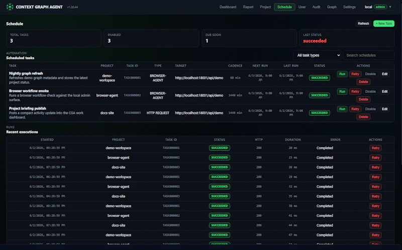 Context Graph Agent screenshot 1