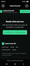 Caption-Pack API gallery image
