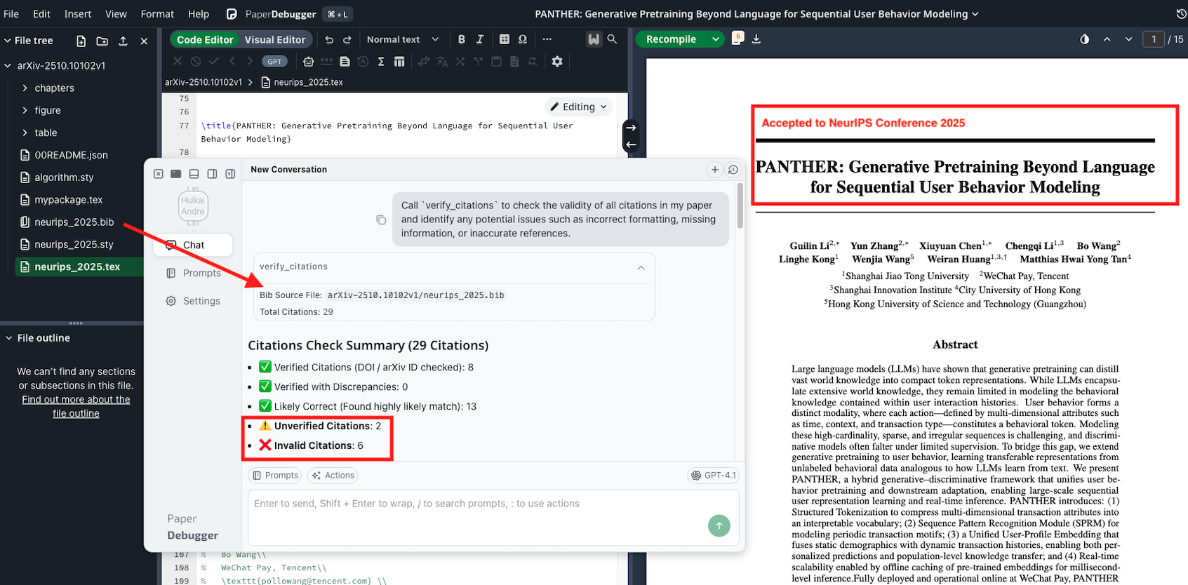 PaperDebugger gallery image