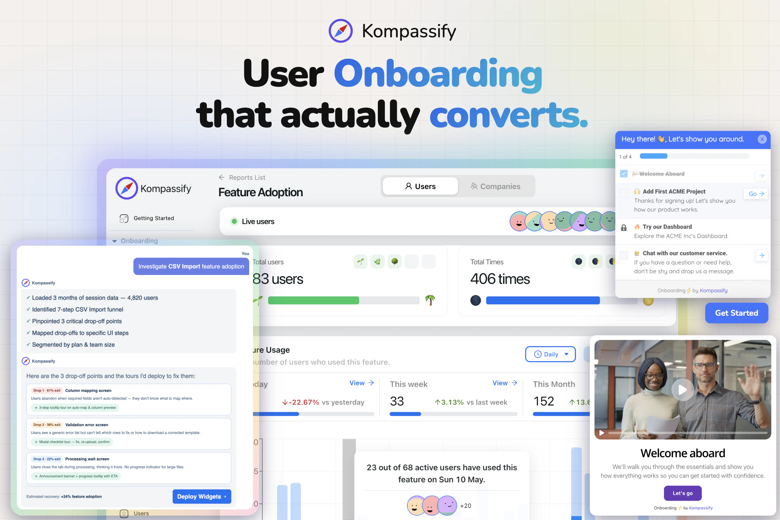 Kompassify 2.0 screenshot 1