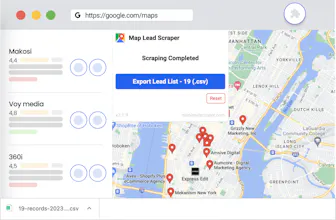 Google Maps Scraper Online gallery image