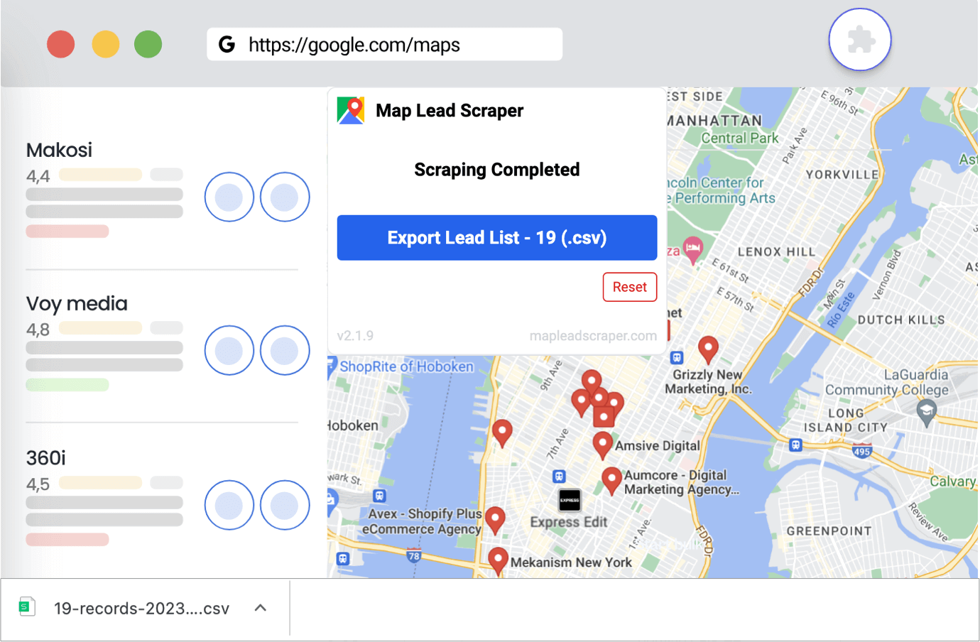 Media Google Maps cào trực tuyến 3