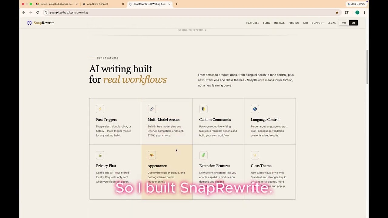 SnapRewrite gallery image