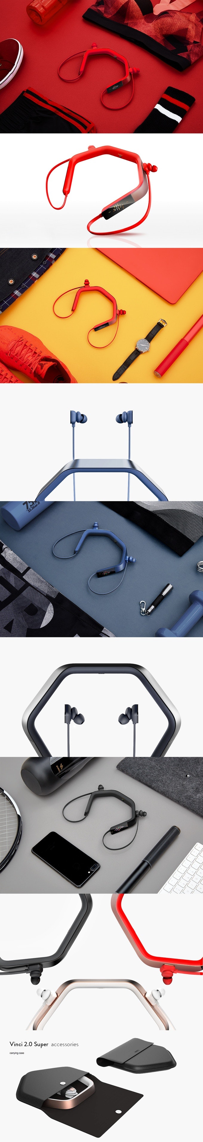 Vinci 2.0 - World's First Standalone Smart Fitness Headphones Image