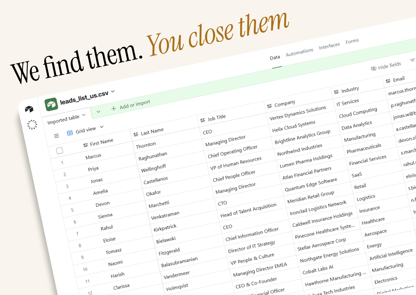 Lead Inbox gallery image