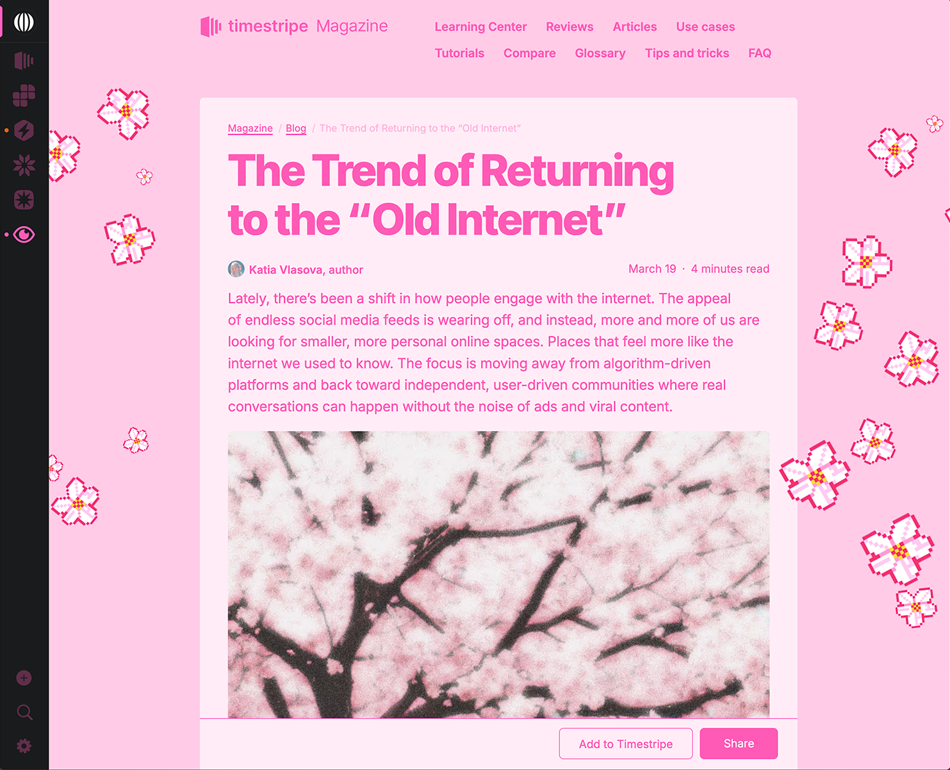 Média Timestripe Magazine - Productivity content that doesn't expire tomorrow 6