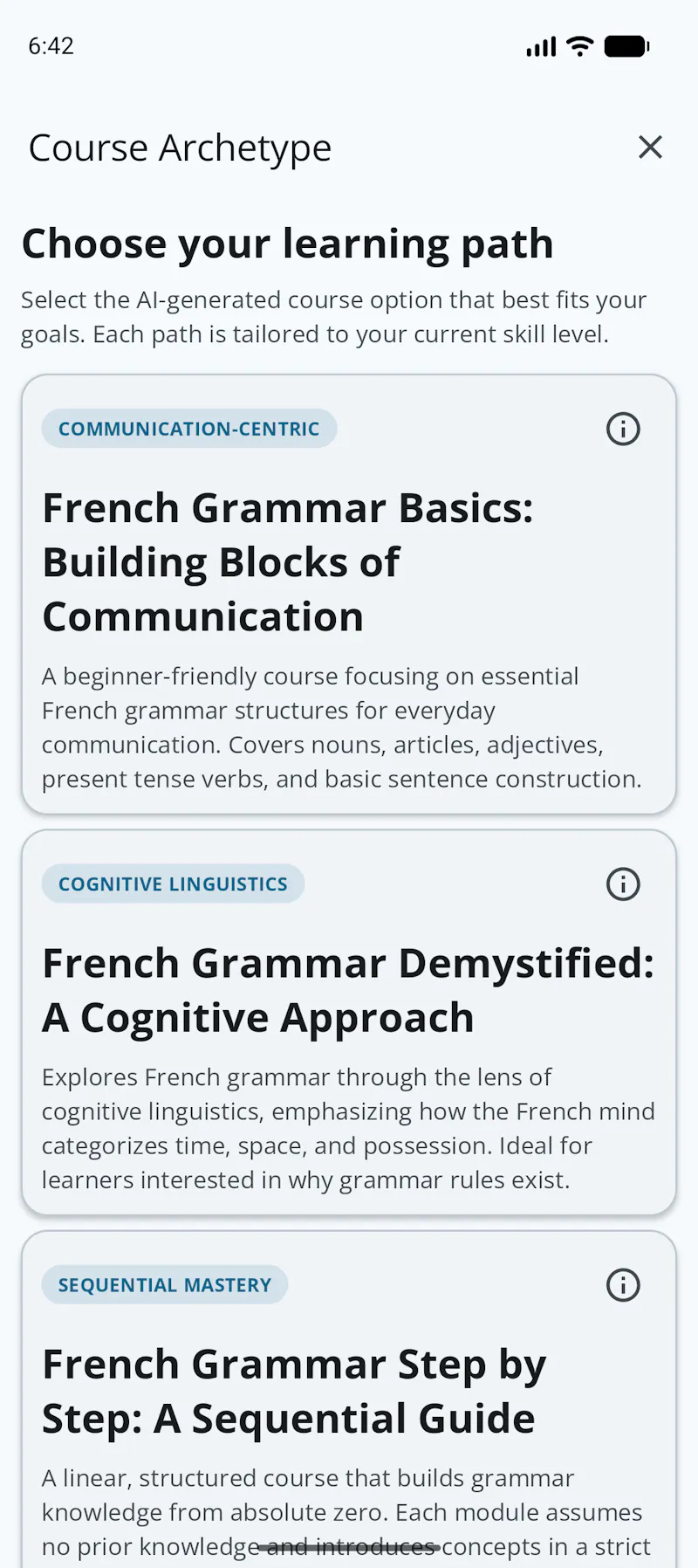Drilo : AI Courses, Quizzes & Flashcards screenshot 4