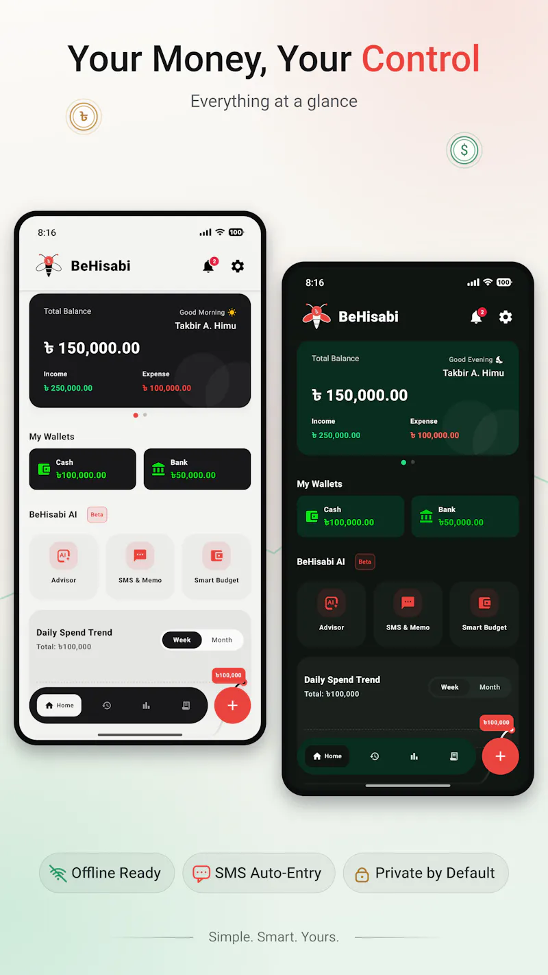 BeHisabi screenshot 1