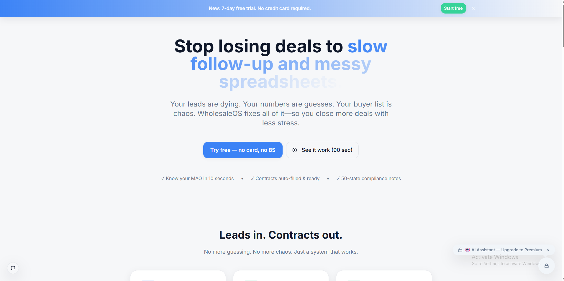 WholesaleOS - Main product screenshot demonstrating key features and user interface