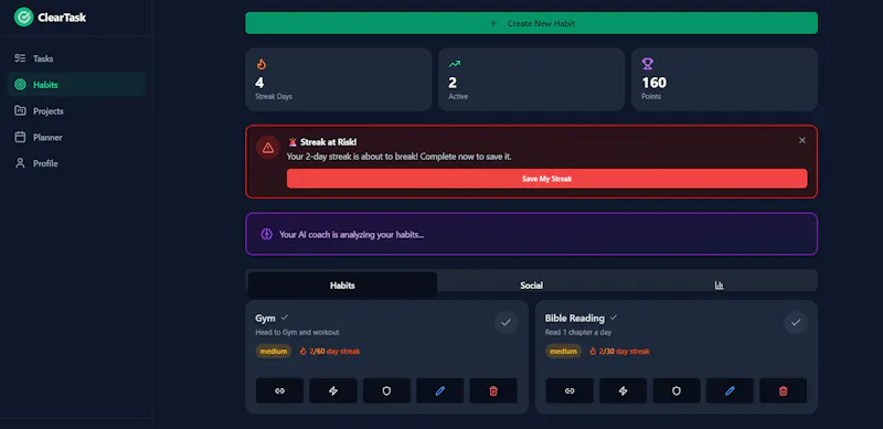 ClearTask screenshot 3