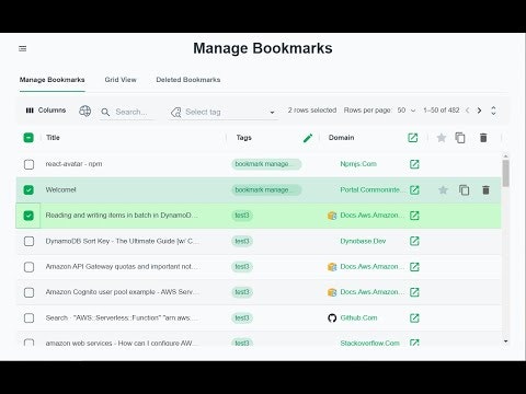 PageOrg | Bookmark & ViewHistory Manager gallery image