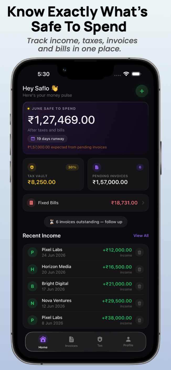 Saflo:Money OS gallery image