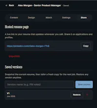 PickedCV gallery image