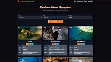 Random Animal Generator gallery image