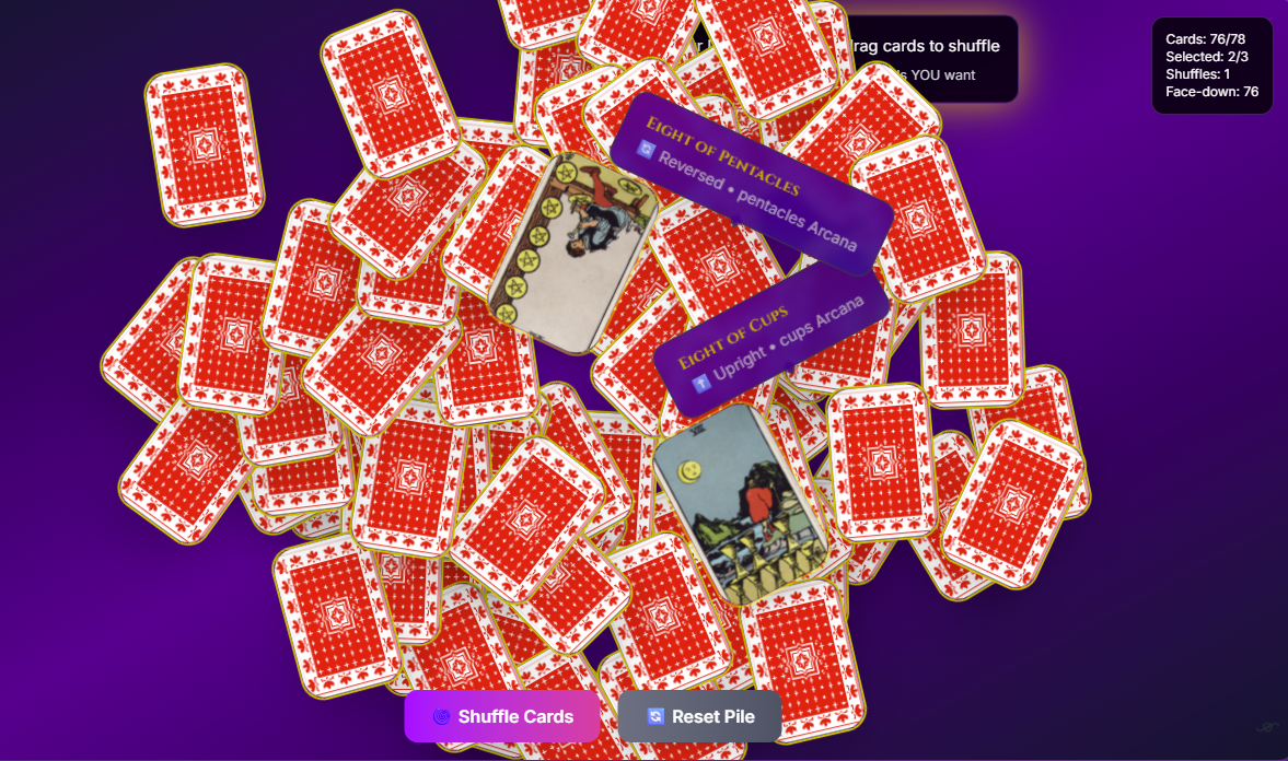 Tarot card game & dream interpreter logo