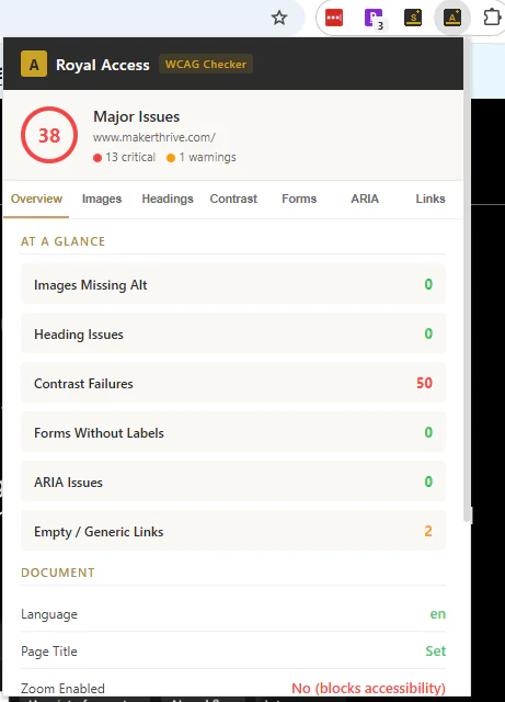 Royal Access Chrome Extension 截图 2