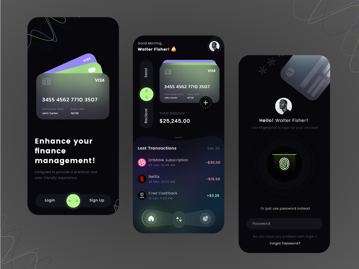 Aplikasi mudah alih Fintech