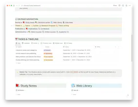 Ultimate Study Dashboard gallery image