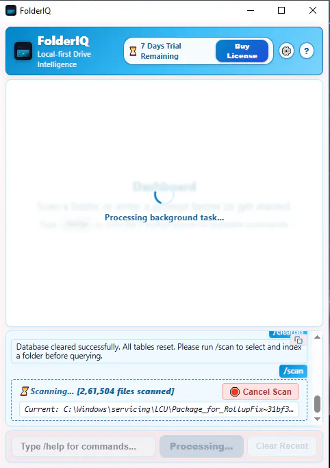 FolderIQ screenshot