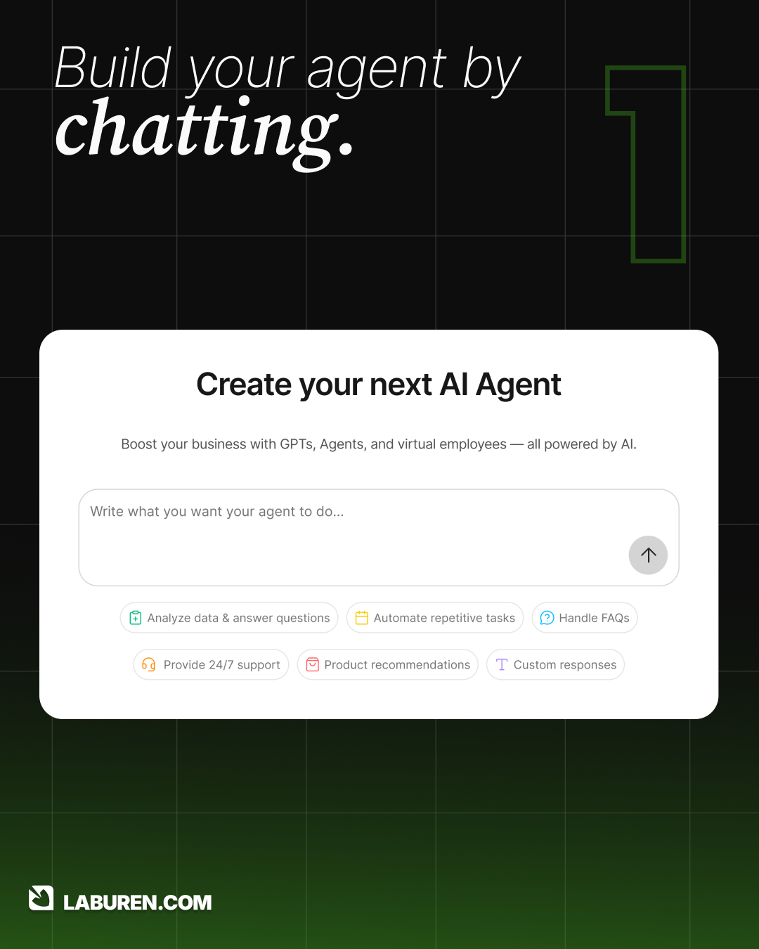 Laburen.com Agent Builder gallery image