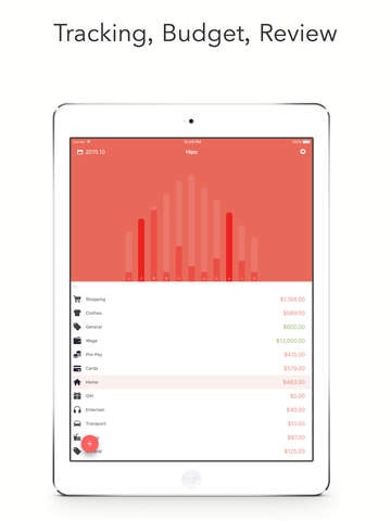 Hipo - Track your expenses and focus on budget balance gallery image
