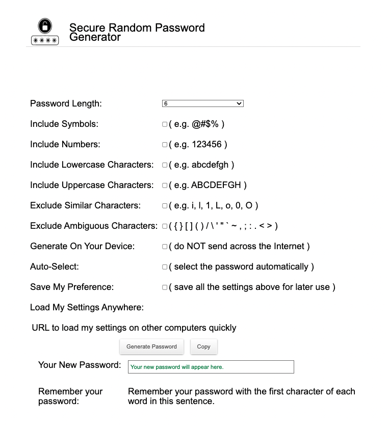 Forte generatore di password casuali - Genera password casuali forti con il nostro strumento online media 5