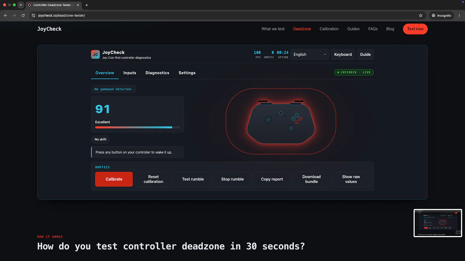 JoyCheck screenshot 2