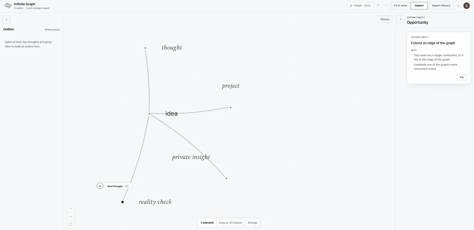Infinite Graph screenshot 6