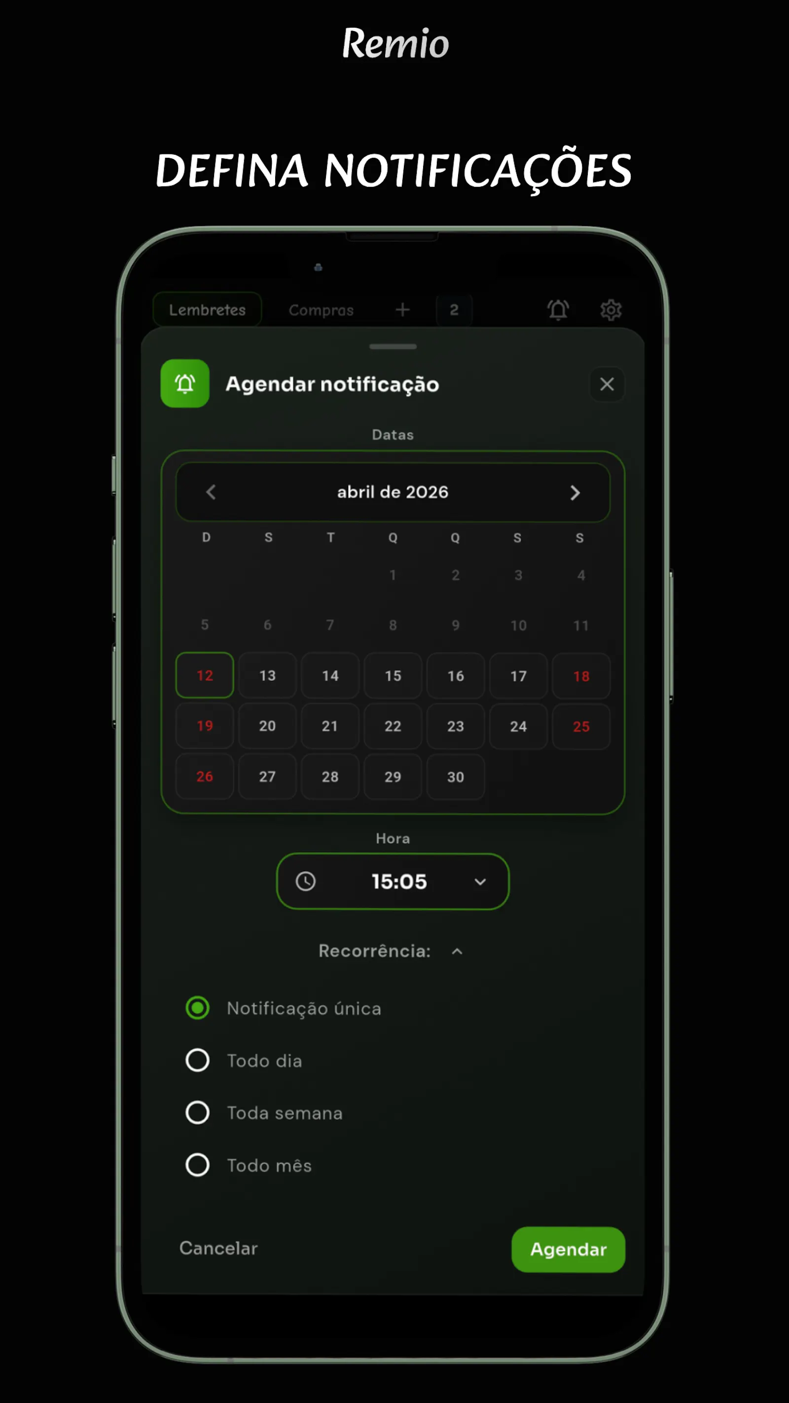 Remio - Tarefas, Lembretes e Notas screenshot 4