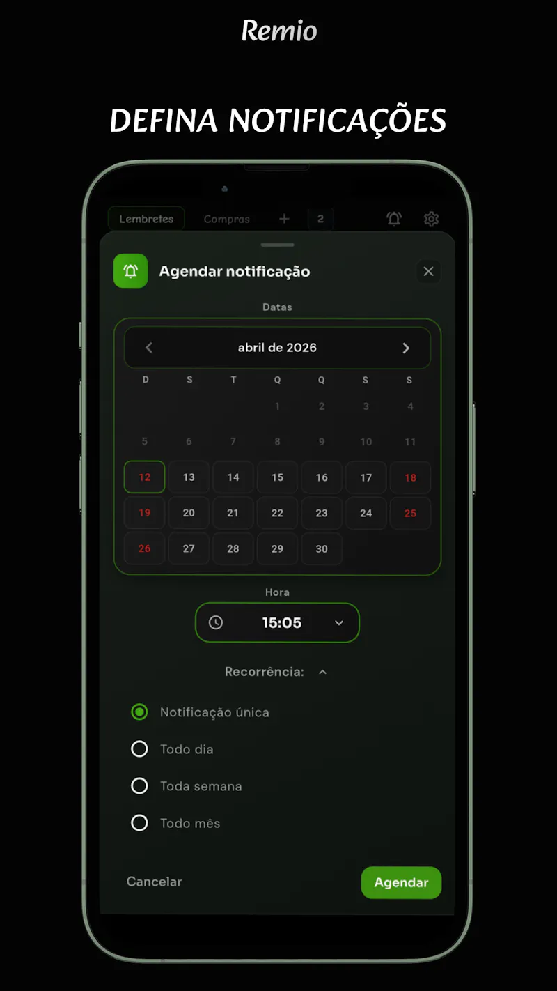 Remio - Tarefas, Lembretes e Notas screenshot 4