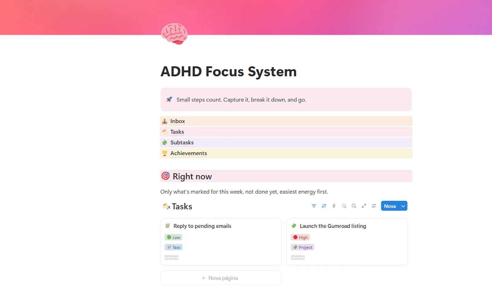 ADHD Focus System screenshot 1