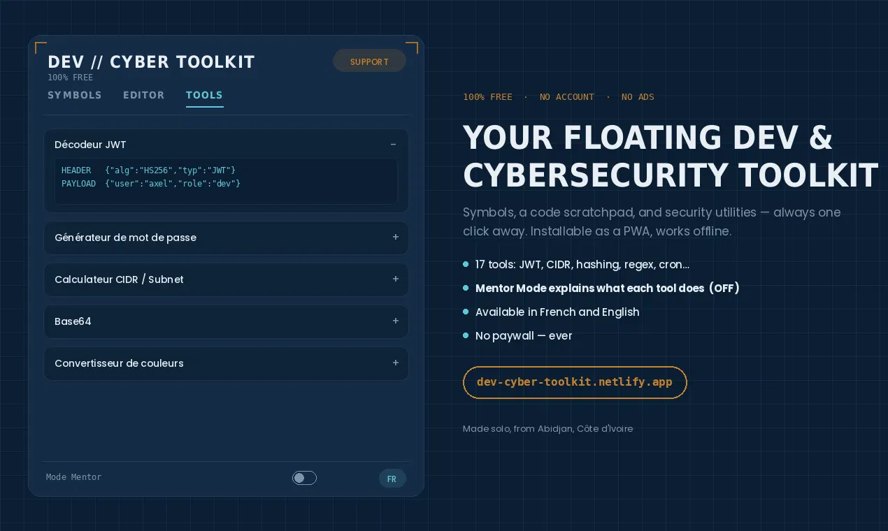 Dev // Cyber Toolkit screenshot
