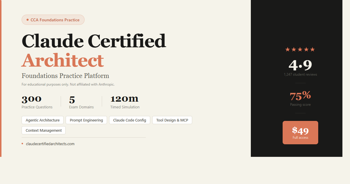 Claude Certified Architects gallery image