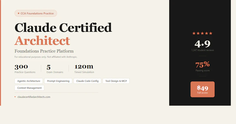 Claude Certified Architects screenshot 1