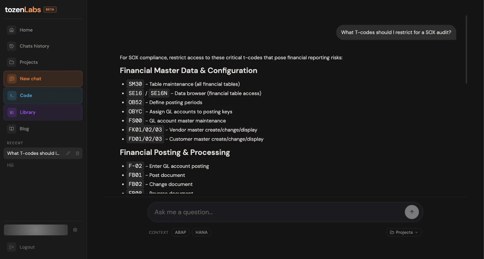 tozenLabs screenshot 3