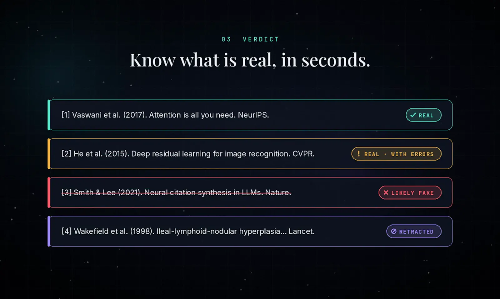 RefCheck screenshot 3