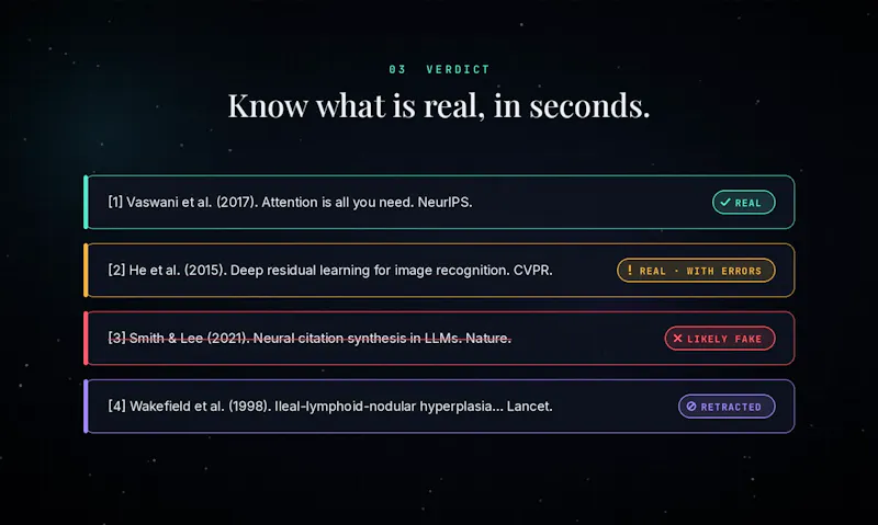 RefCheck screenshot 3