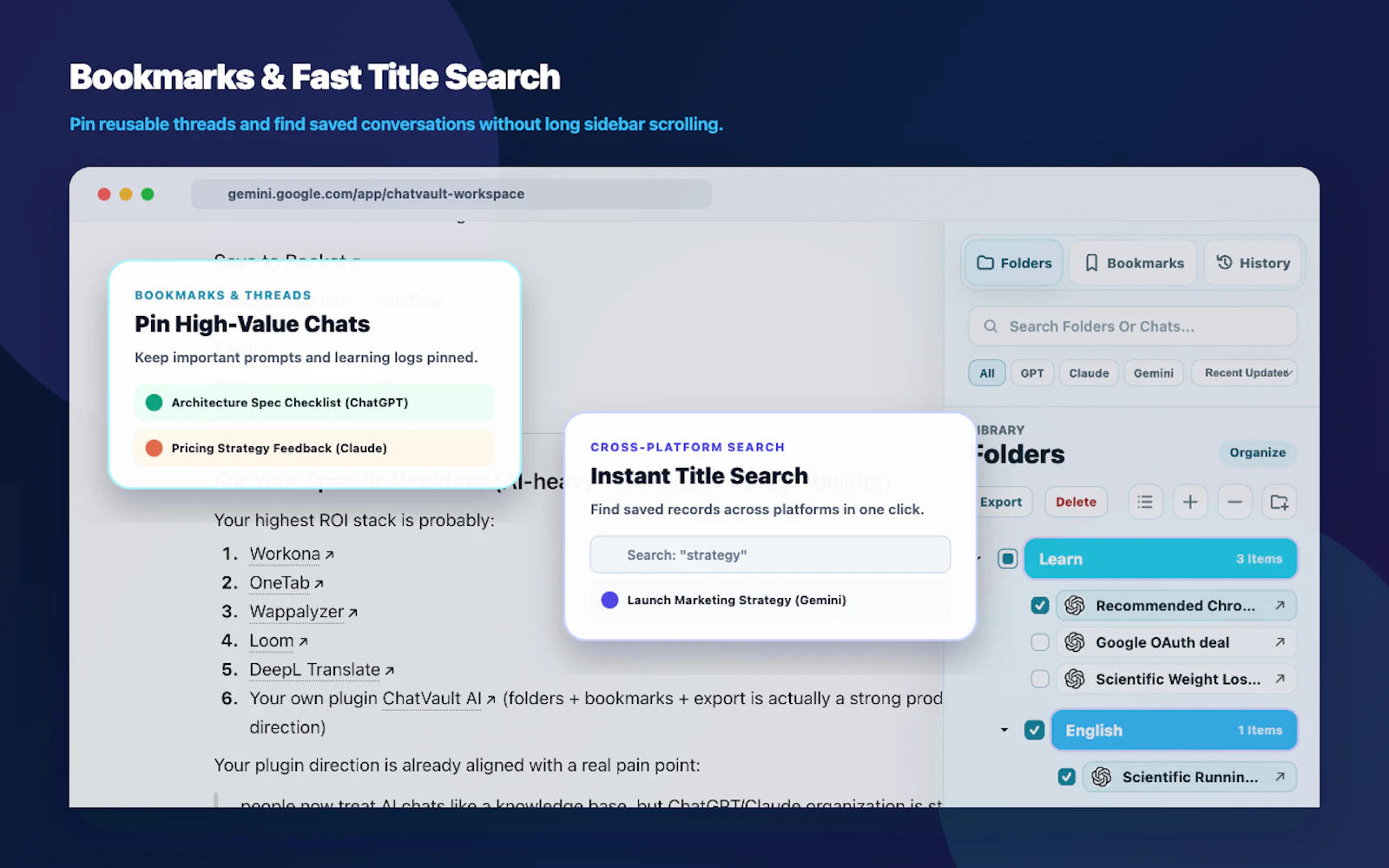 ChatVault AI screenshot 5