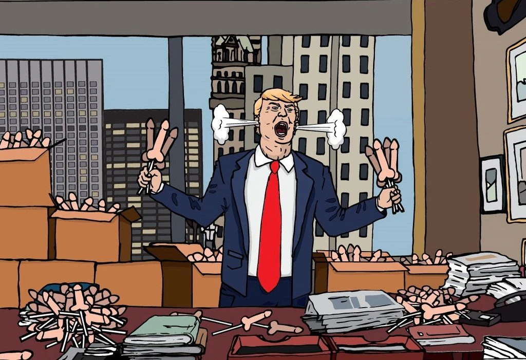 Send d*cks to donald