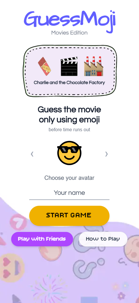 GuessMoji - Screenshot 3 showing product features and functionality